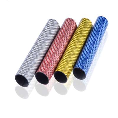 Customized High Precision Professional Hot Sale Diverse Colors Carbon Fiber Tube